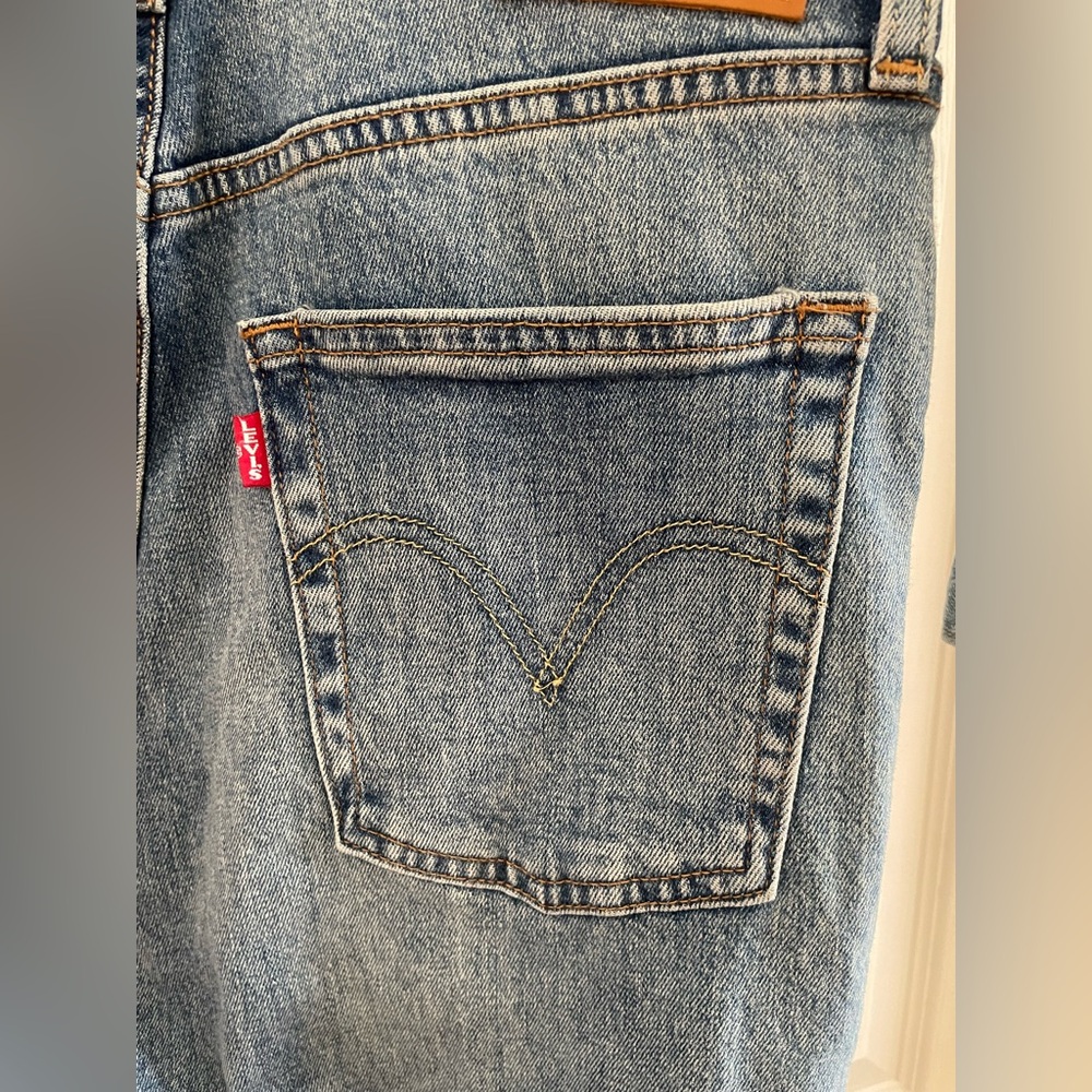 Levi’s Kickflare Denim Jumpsuit - Picture 6 of 12